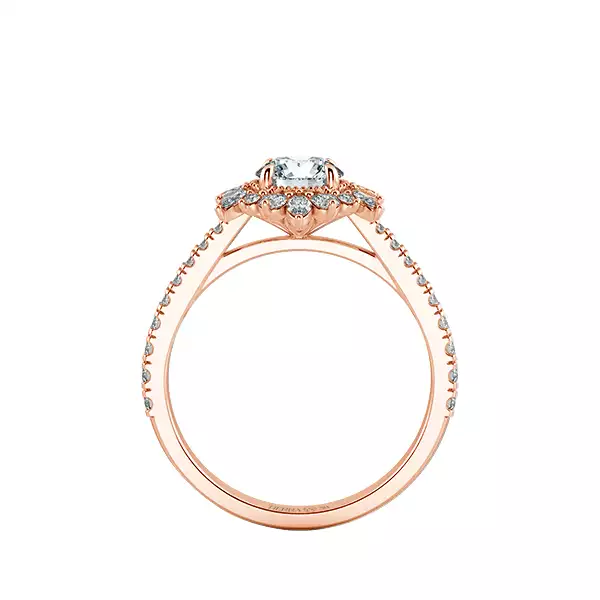 Nhẫn Kim Cương Fancy Marquise Halo NKC2509 5